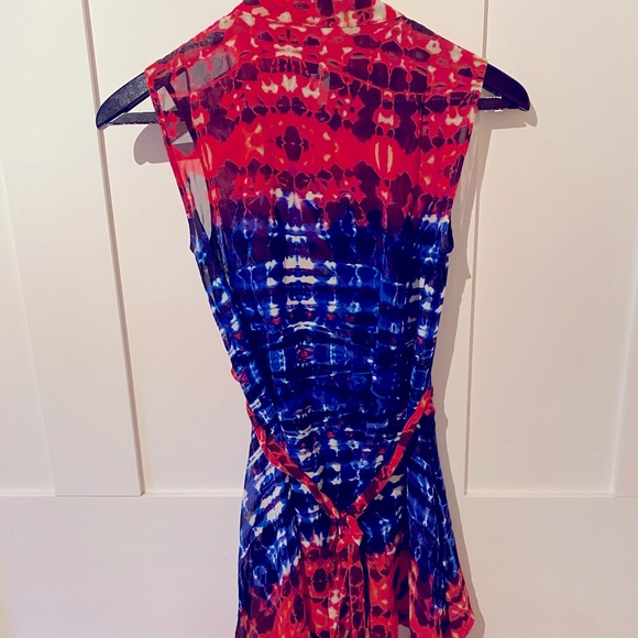 BCBG sheer tie dye top - Picture 3 of 3